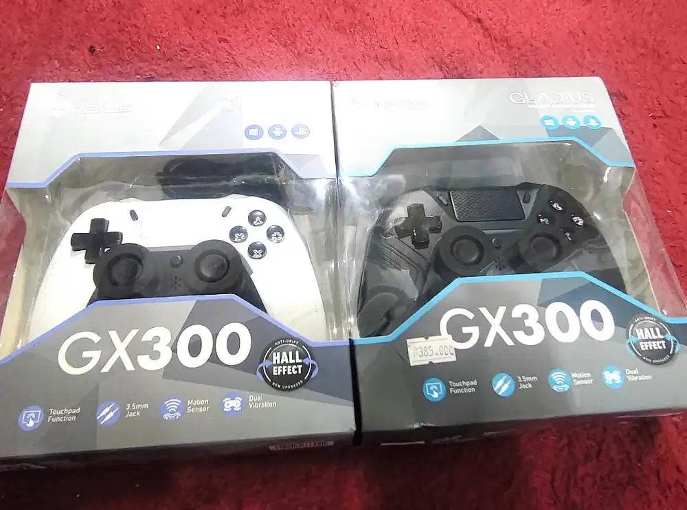 GAMEPAD BARU REXUS GX300 V2 HALL EFFECT Compatible PS4, PC, Android