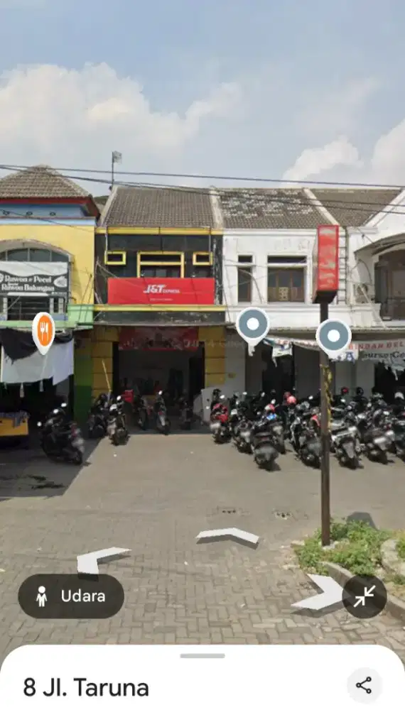 DISEWAKAN RUKO 2 LT JL. RAYA TARUNA WAGE SAMPING INDOMARET PARKIR LUAS