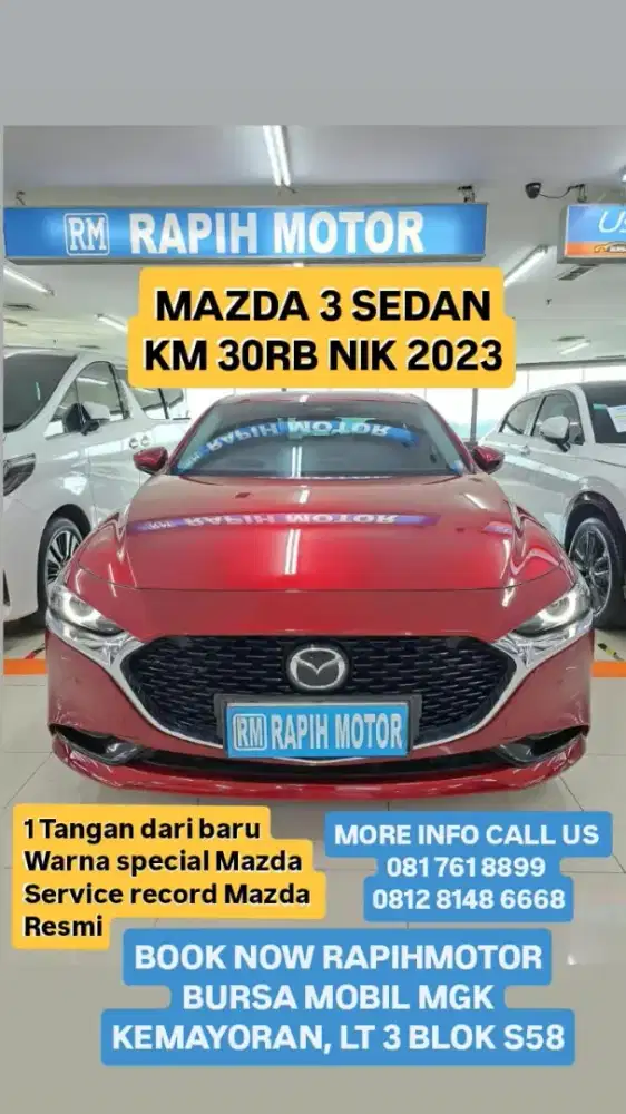 MAZDA 3 SEDAN RARE ITEM