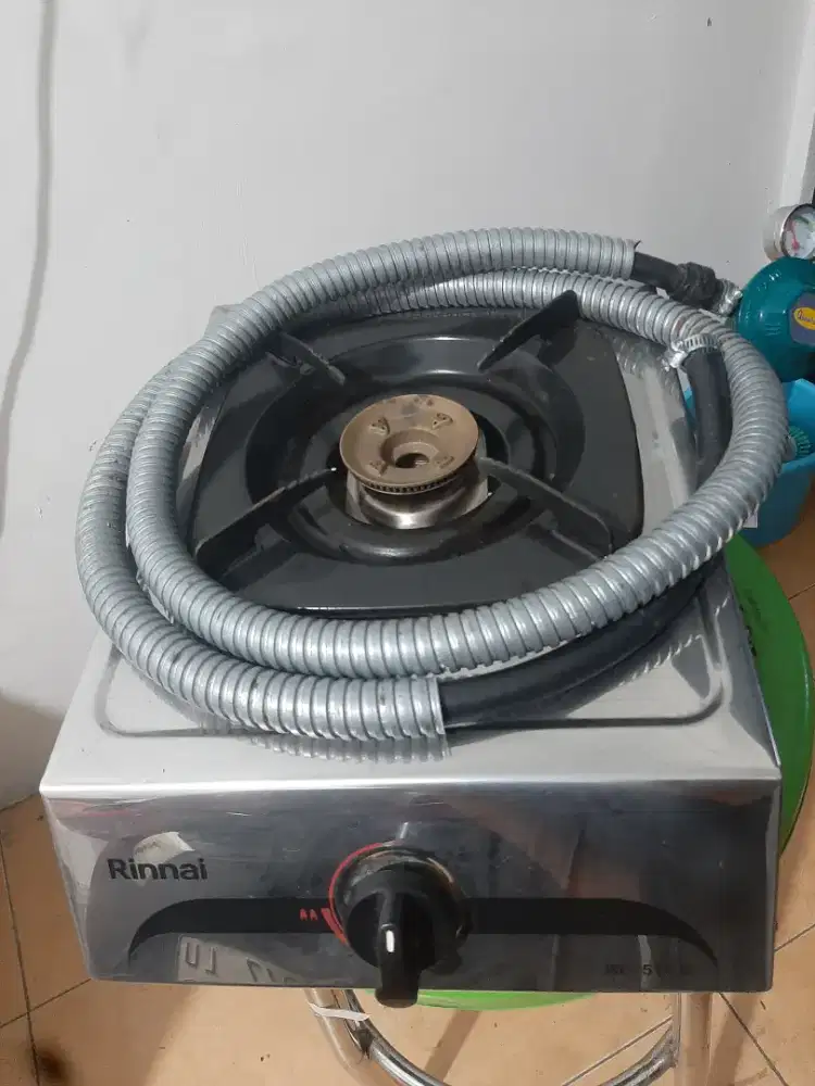 Kompor Gas Rinnai 1 Tungku + Selang Bekas