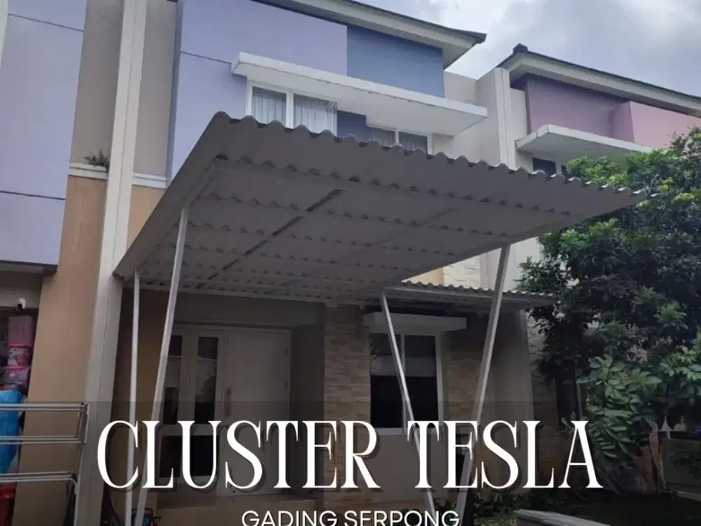 DIJUAL MURAH RUMAH SIAP HUNI DI CLUSTER TESLA GADING SERPONG TANGERANG