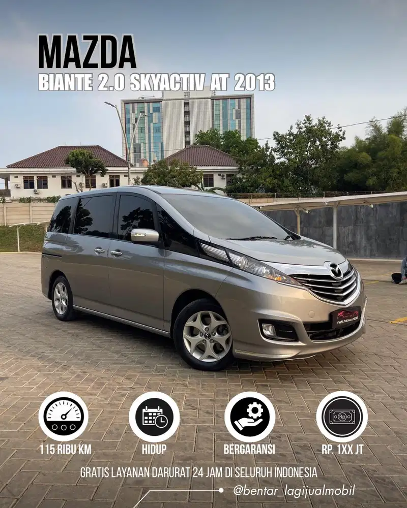 Mazda Biante 2.0 Skyactiv AT 2013