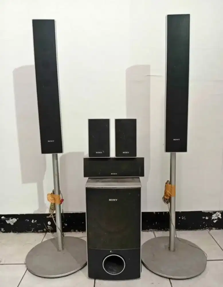 satu set speaker pasif ex HOME THATER SONY mulus terawat ORI