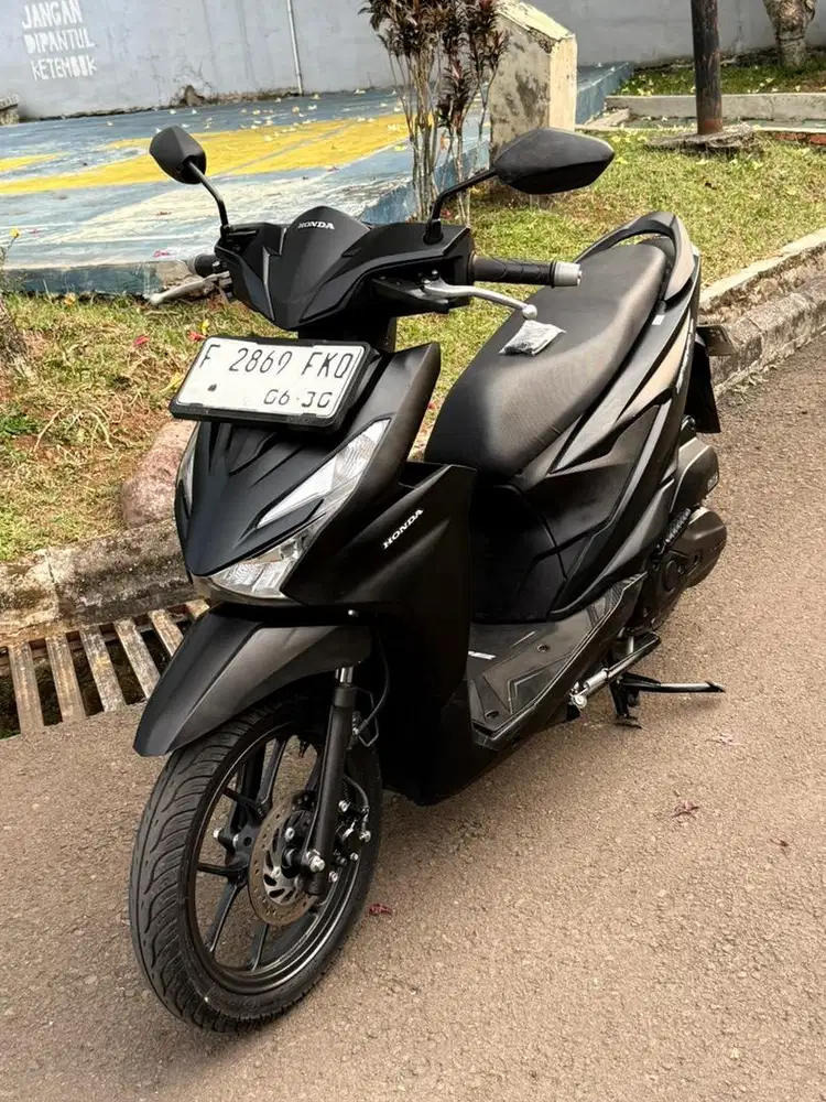 Honda Beat Deluxe Keyless Thn 2025 Hitam Mulus 99%