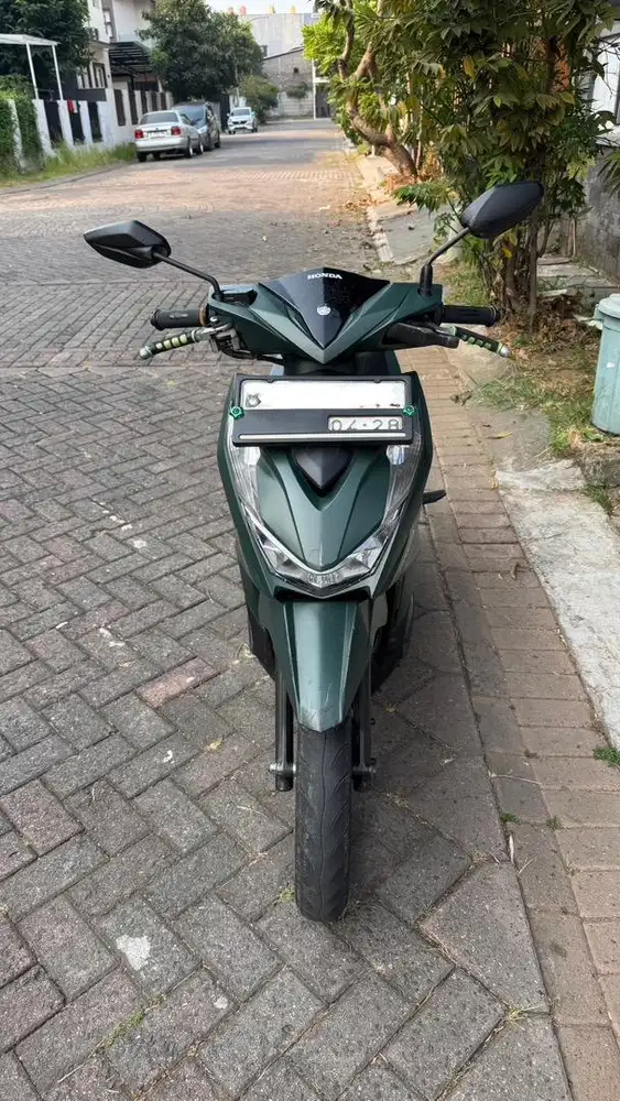 Honda BeAT Deluxe 2023 Matte Green - Rawatan Apik, Full Paper