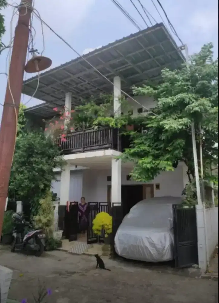 Rumah 2 lantai di kontrakan bulanan atau tahunan Depok cilodong
