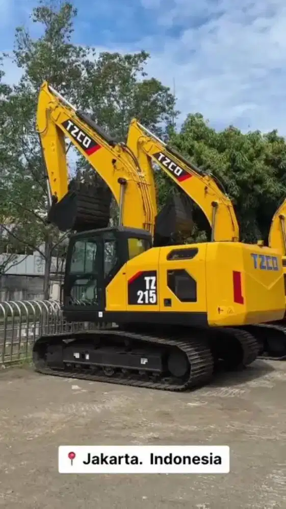 Excavator TZCO type TZ215 kelas 21,5 ton