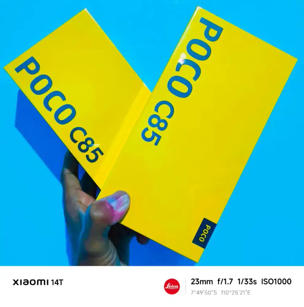 POCO C85 6+6/128GB GARANSI RESMI XIAOMI 15BULAN