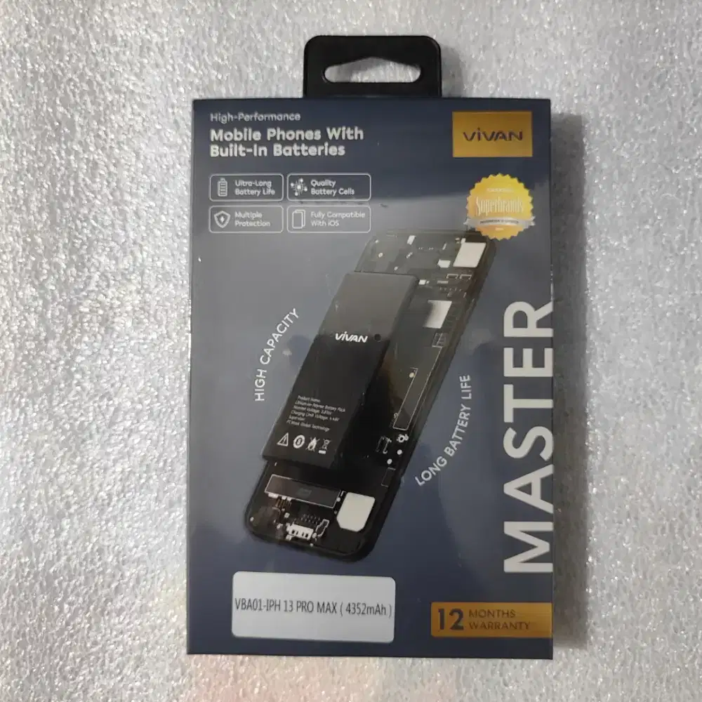 Batre Iphone 13 Pro Max Vivan