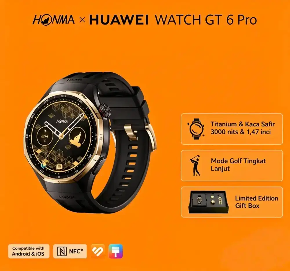 Huawei GT 6 Pro HONMA EDITION