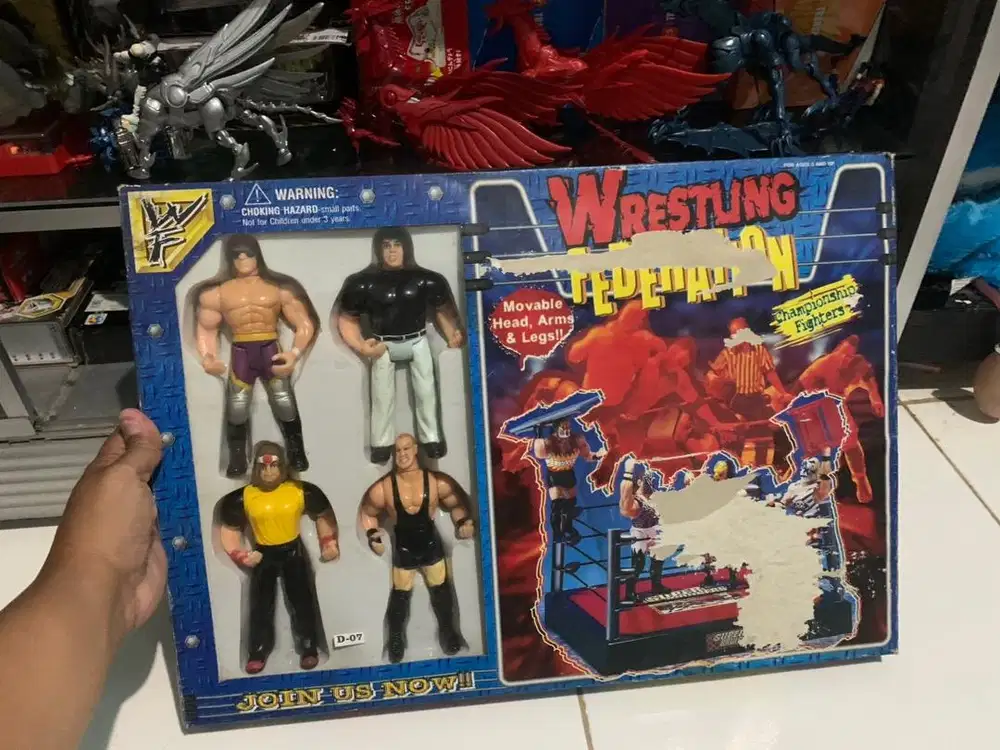 Figure smackdown beserta arena