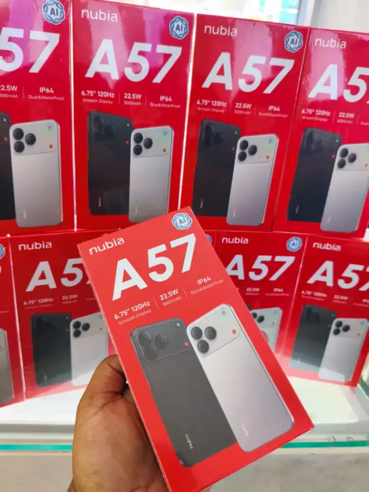 Nubia A57 4+8/128gb Resmi segel ORI Pabrikan