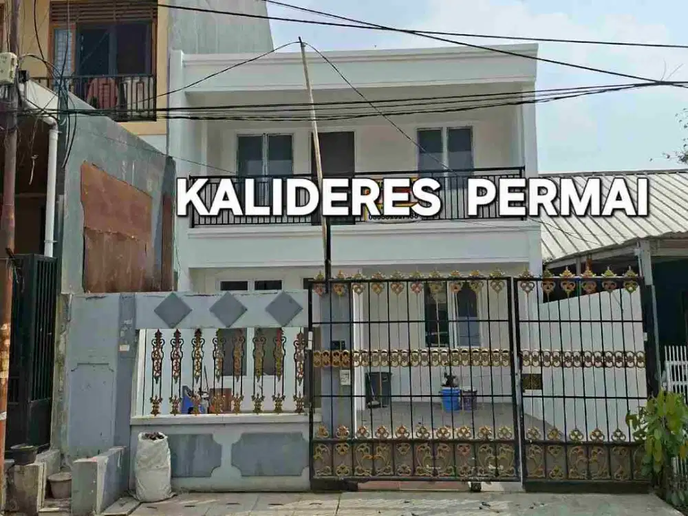 Dijual rumah baru kalideres Permai, 6x20, 2 lt