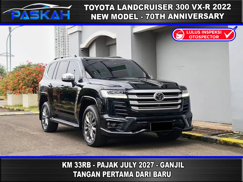 Km 33k Bunga 4% PAJAK 1 TAHUN Land cruiser 300 VXR 2022 LC300 VXR 2022