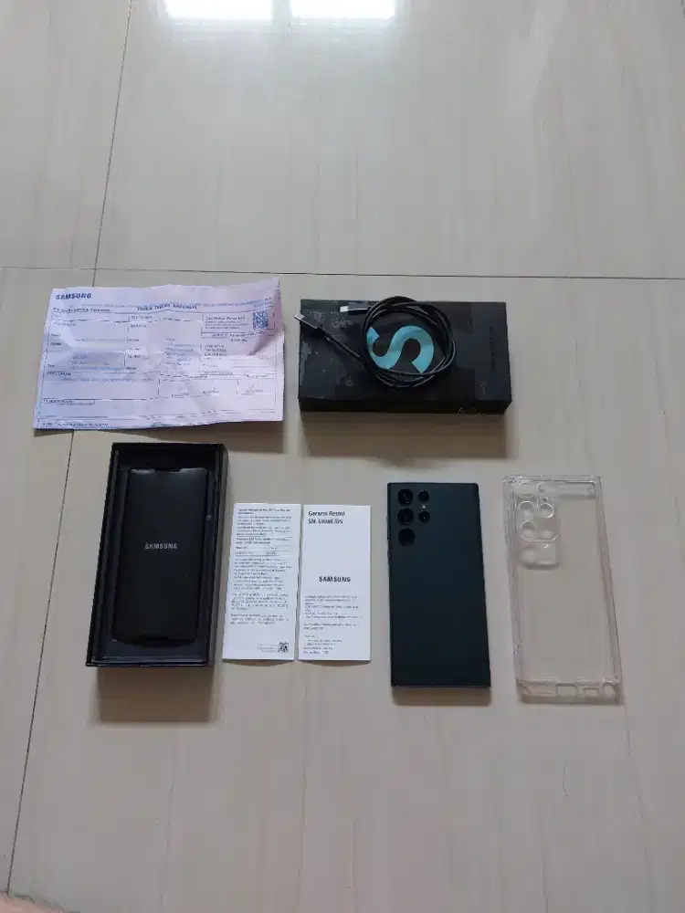 Samsung Galaxy S22 Ultra 12/256GB Green Resmi SEIN Mulus LCD Baru Ori