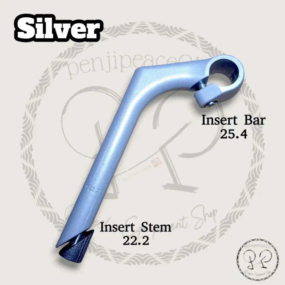 Stem bango alloy insert stem 22.2 stem long
