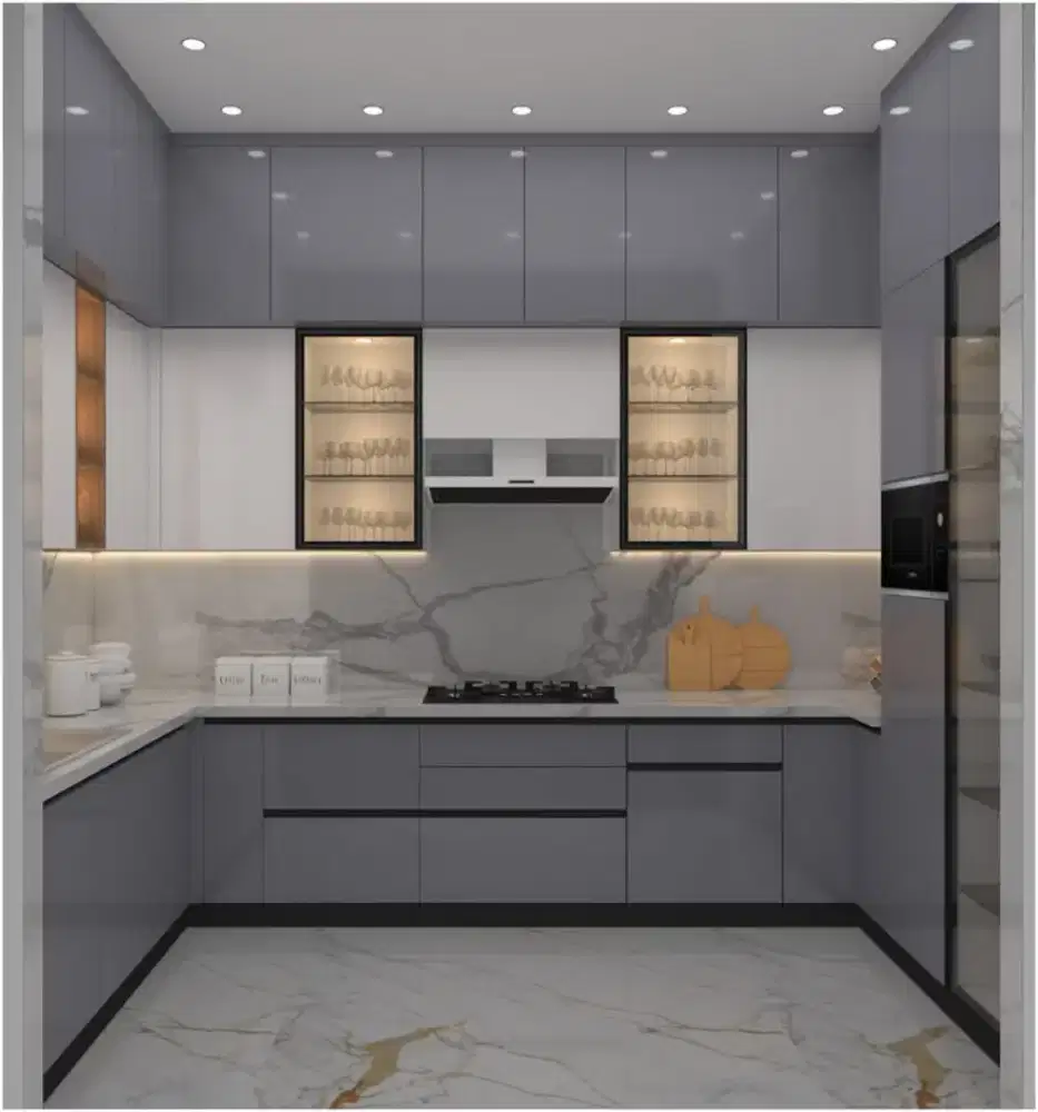 Kitchen set minimalis kitchen set murah kitchen set minimalis kitchen