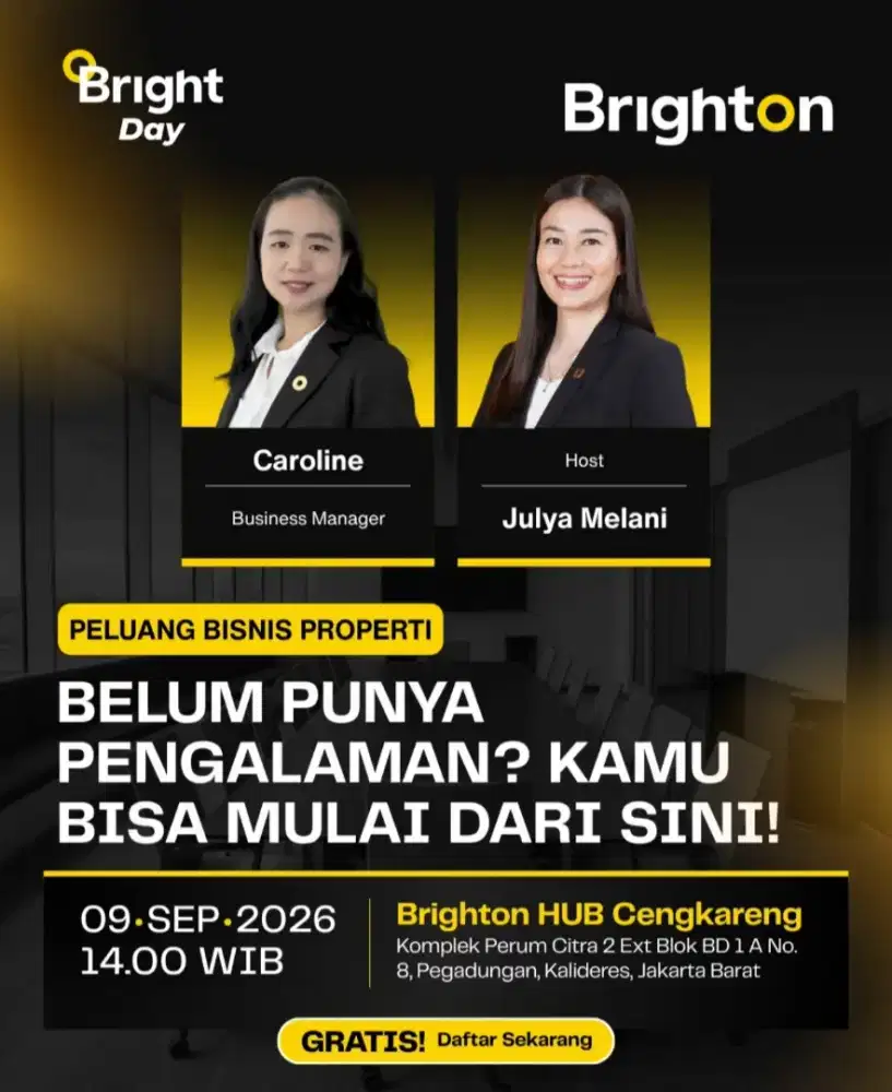 Lowongan Mitra Bisnis ( Agen Property)