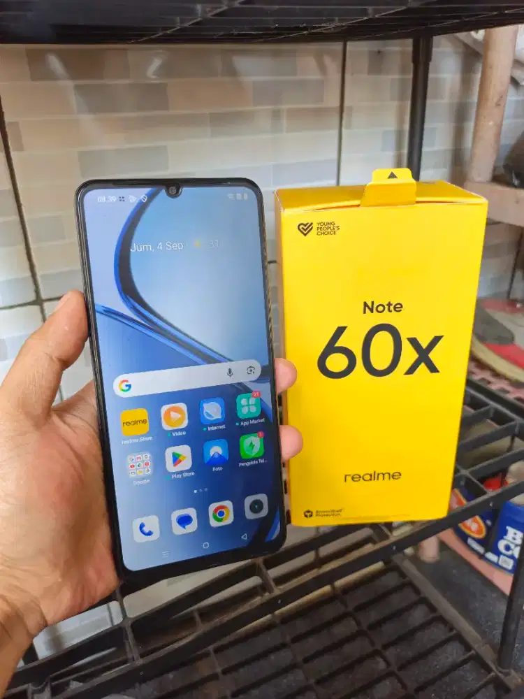 Realme Note 60x Ram 4/64GB No minus