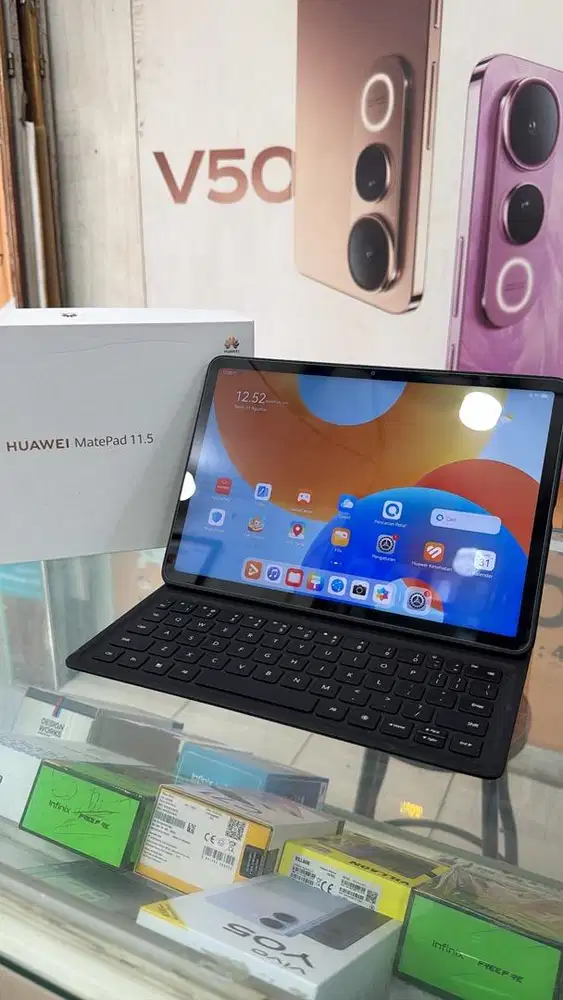 HUAWEI MATEPAD RAM 6+6/128 LENGKAP KEYBOART MULUS BERGARANSI