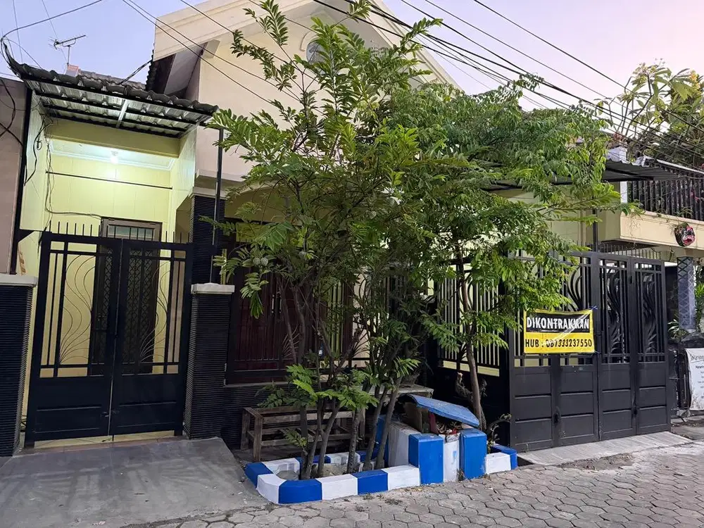 Dikontrakkan Rumah Wijaya Kusuma X-6 Tropodo Waru Sidoarjo