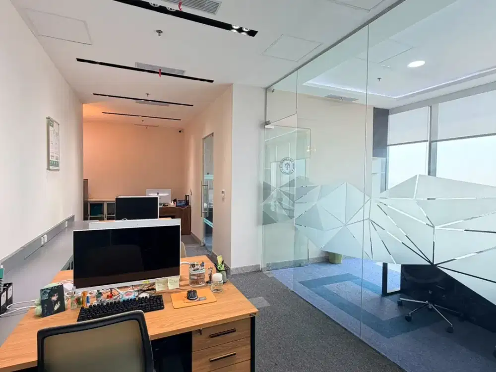 Dijual Office Gold Coast PIK, 114m², Full Furnished