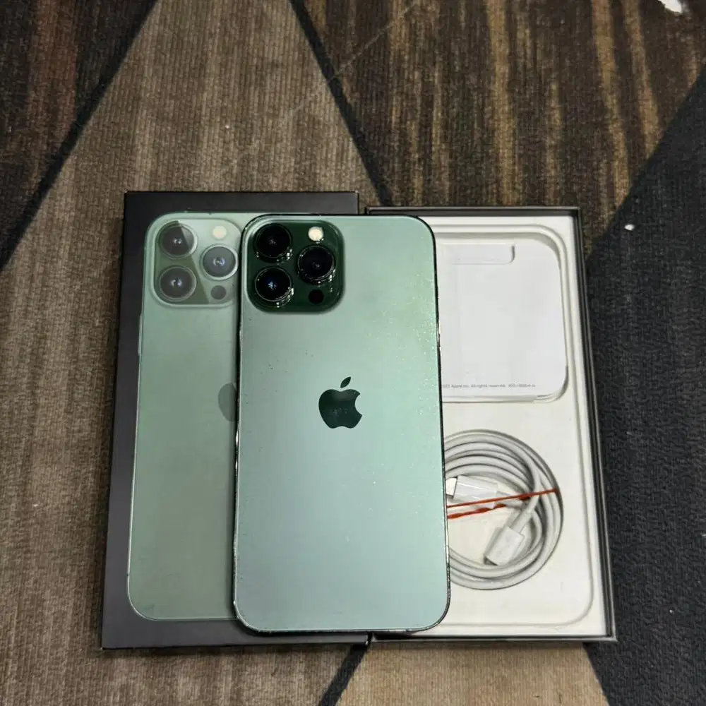 iphone 13 promax 128gb resmi ibox kondisi mulus no minus set original