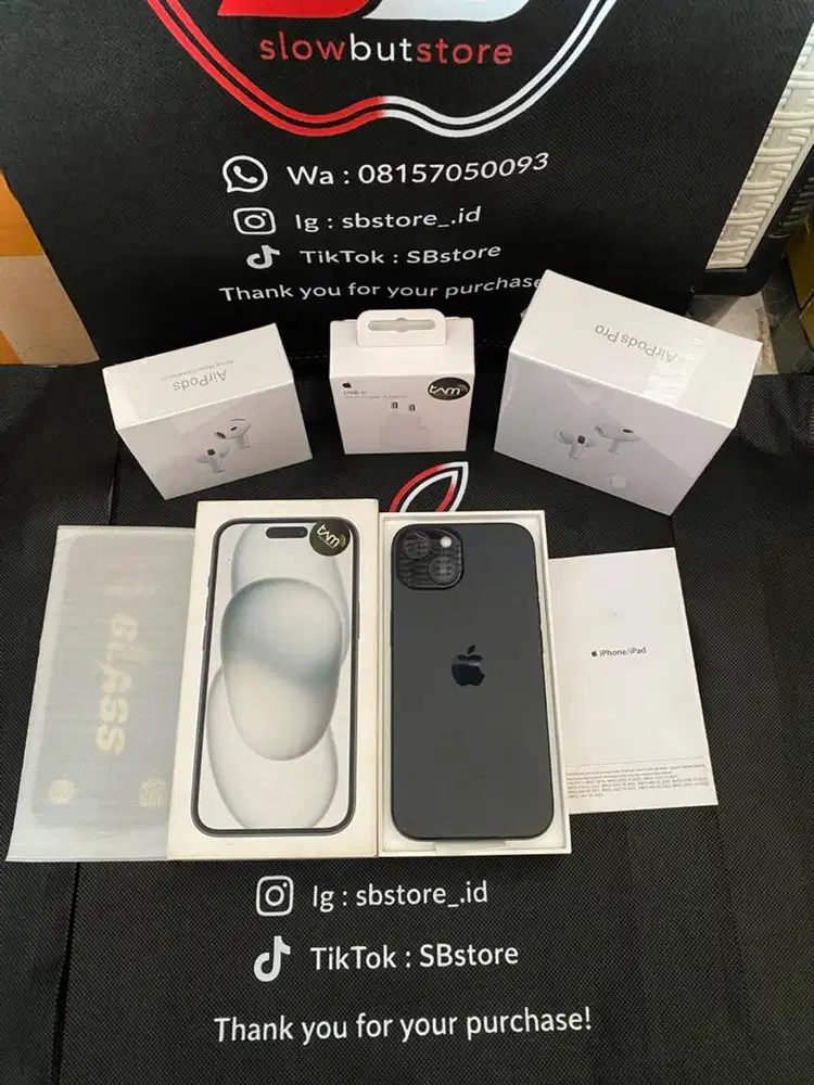 Iphone 15 256gb fulset original