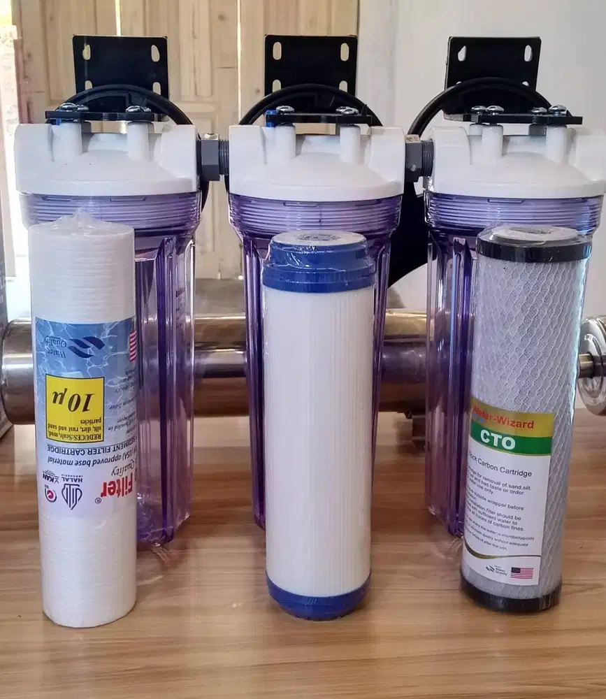 1 set filter penjernih air gratis pasang