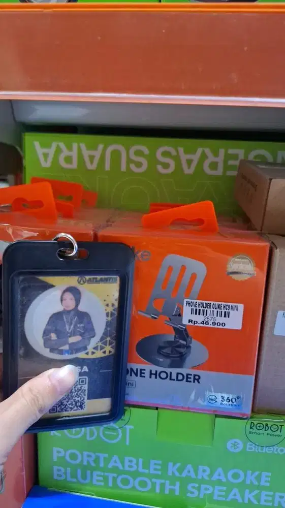 PHONE HOLDER OLIKE HC9 MINI | ATLANTIS DAHSYAT