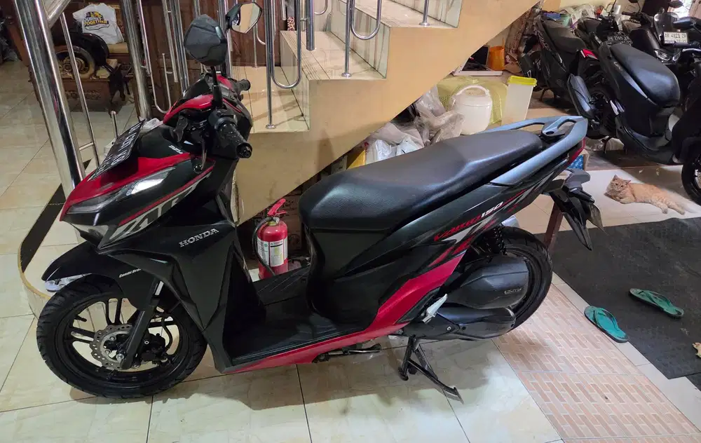 Vario 125 all new 2021 merah hitam gbm