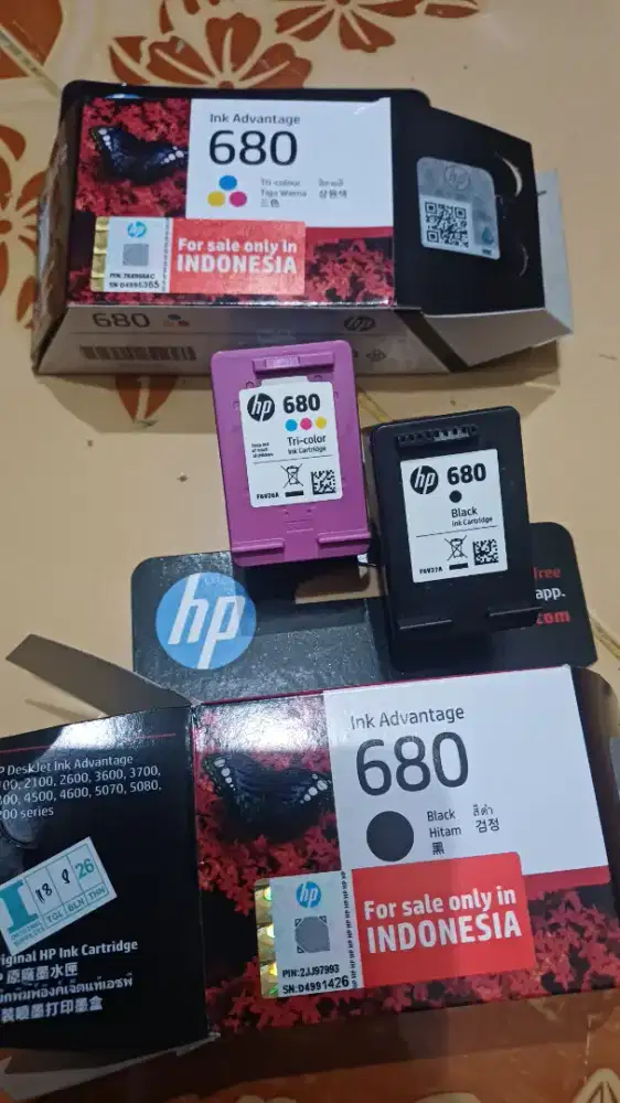 Catridge hp tipe 680