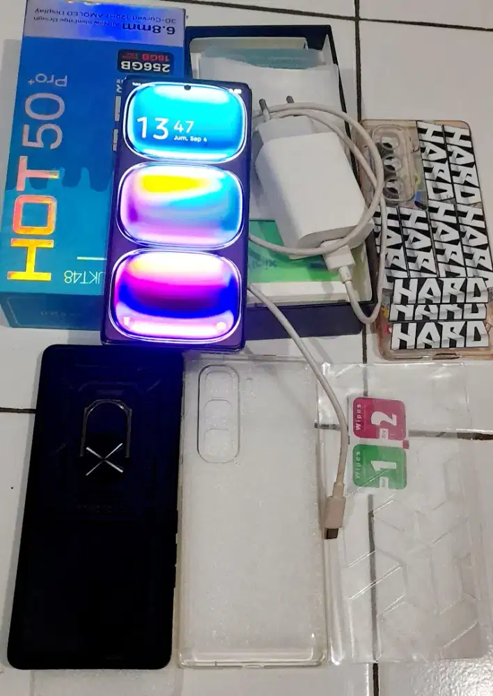 DIjual HP Infinik Hot 50 Pro Plus 8+8 /128