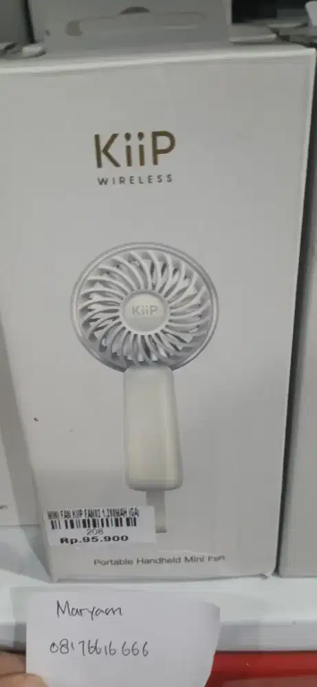MINI FAN KIIP FAN02 1.200MAH