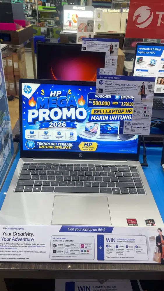 Laptop Grafis murah HP 14 EM0320AU