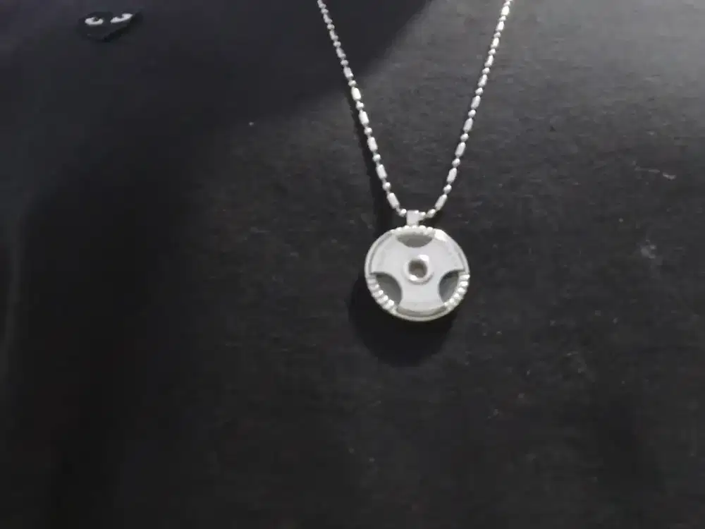 Kalung keseharan G Steel Energy pendant