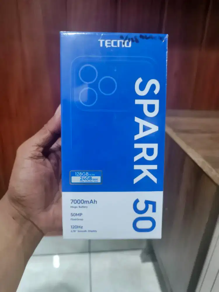 Tecno spark 50 ram 8+8/128gb new segel