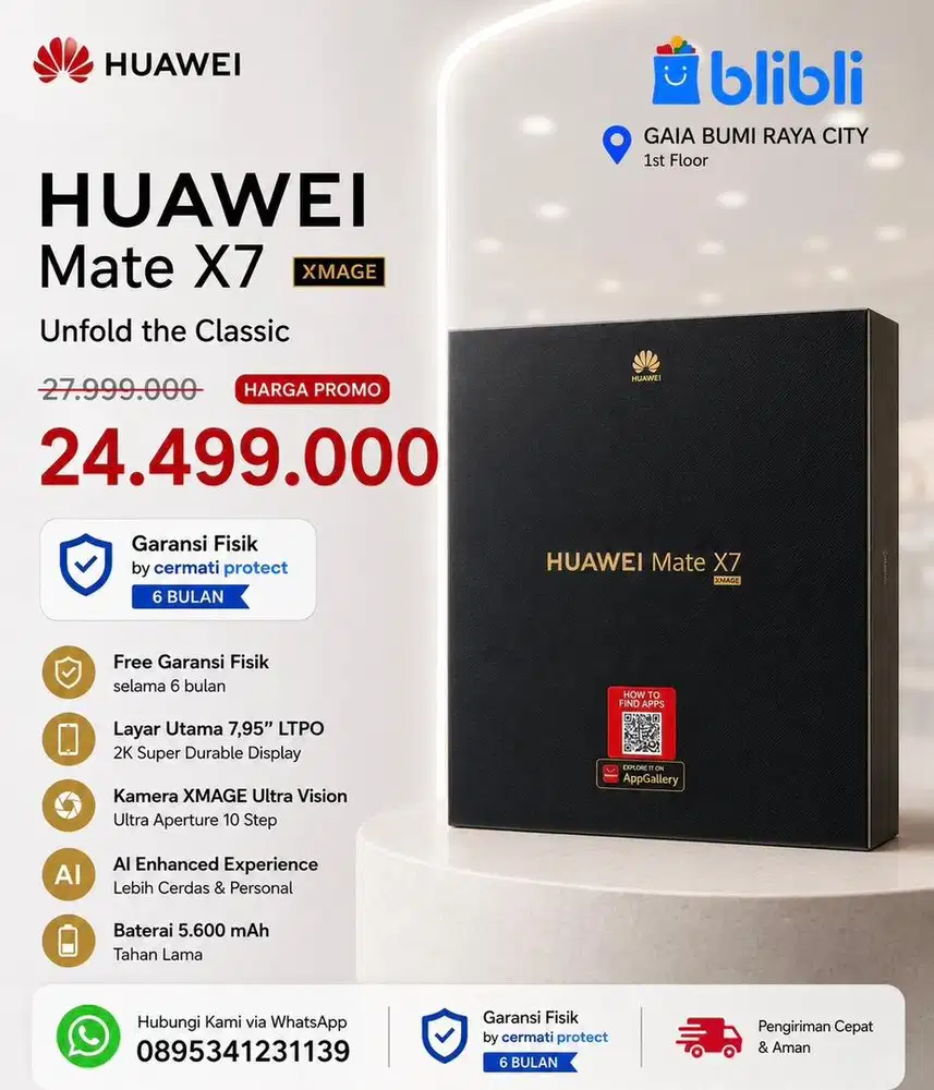 Huawei Mate X7 16/512