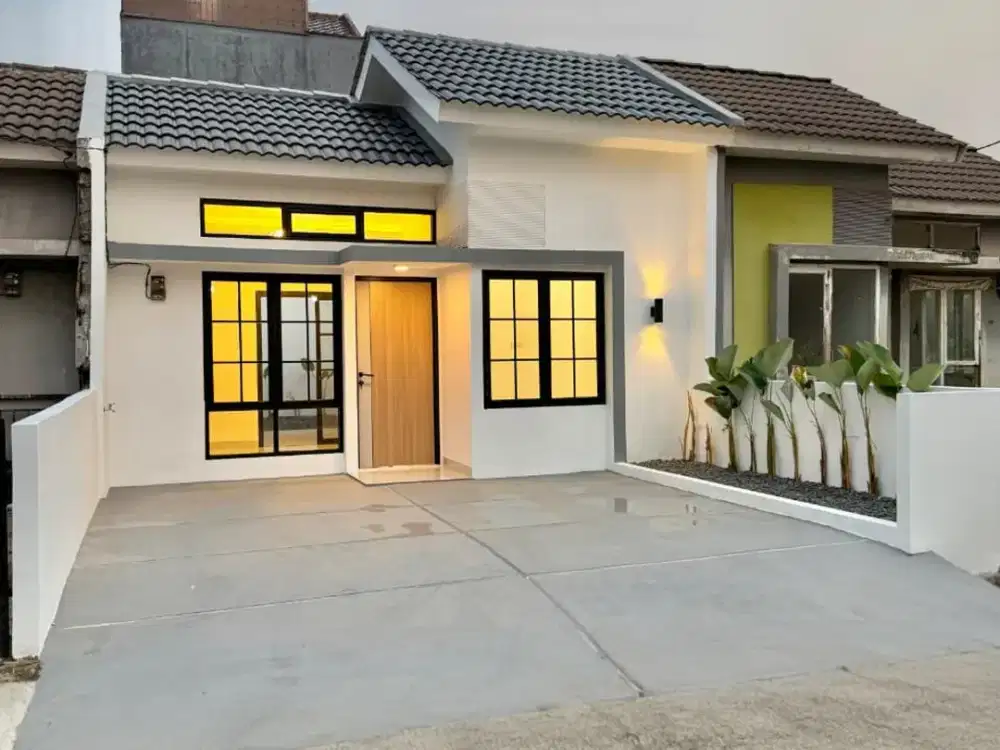 RUMAH MURAH TAMPAK MEWAH BARU RENOVASI di HARVEST CITY SETU BEKASI
