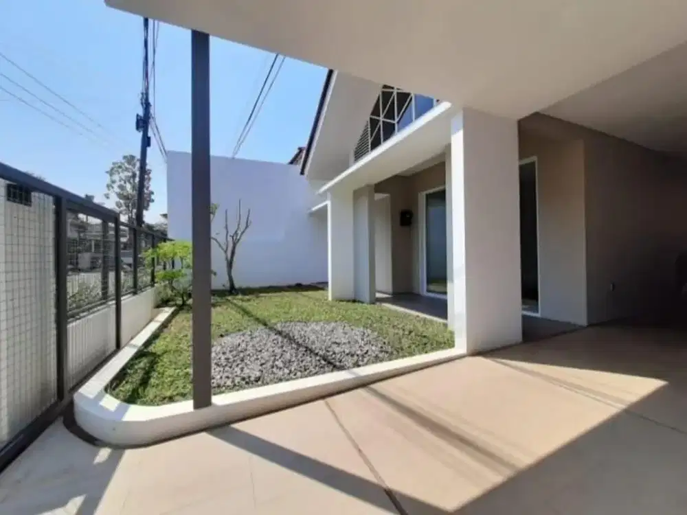 rumah minimalis modern 2 lantai siap huni sanggar hurip bandung
