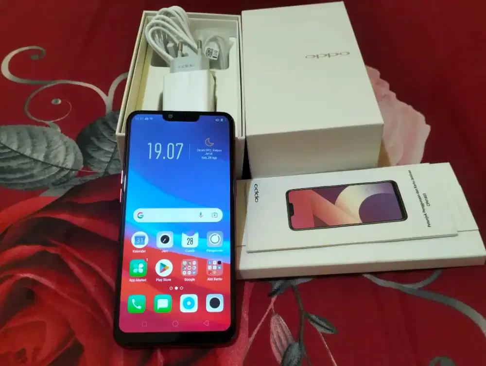 OPPO A3S RAM 6GB  128GB 4G LTE Duos 6.2in Mulus Komplit