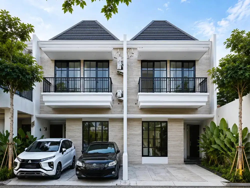 Rumah Design Classic Modern Dalam Cluster Dkt LRT & TOL JATIWARINGIN KOTA BEKASI