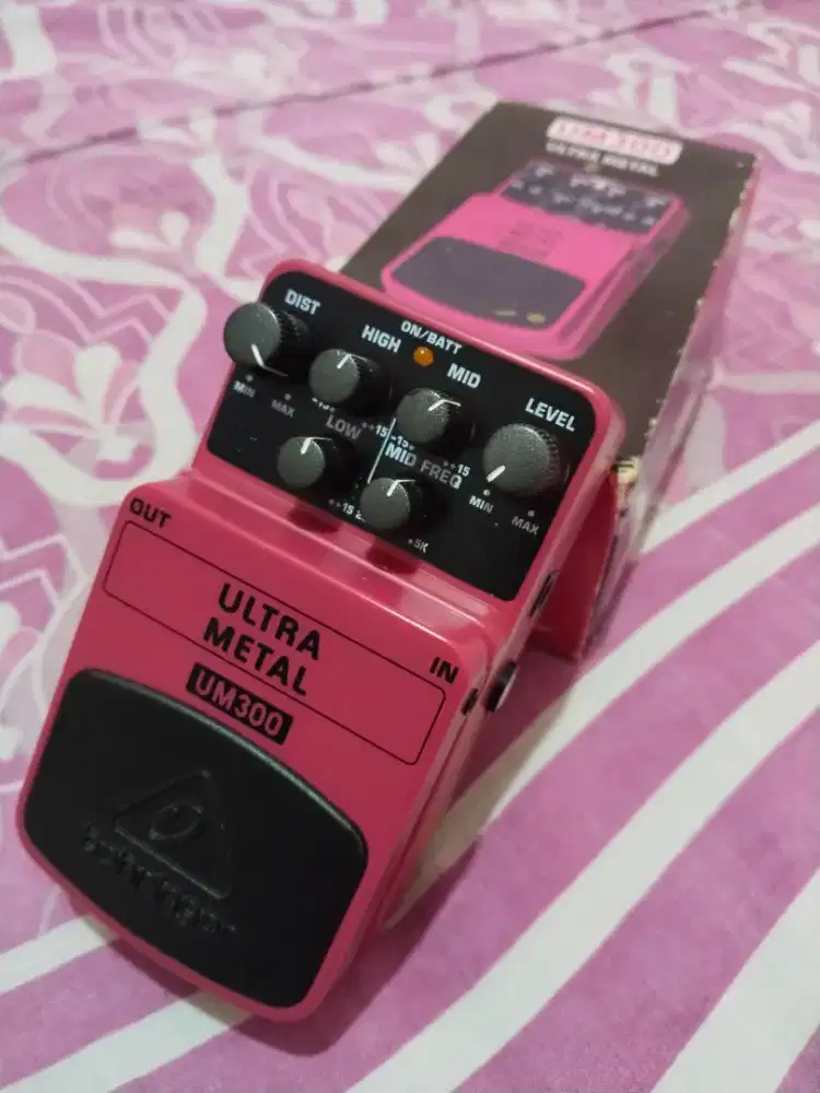 efek gitar elektrik behringer ultra metal mantap nett