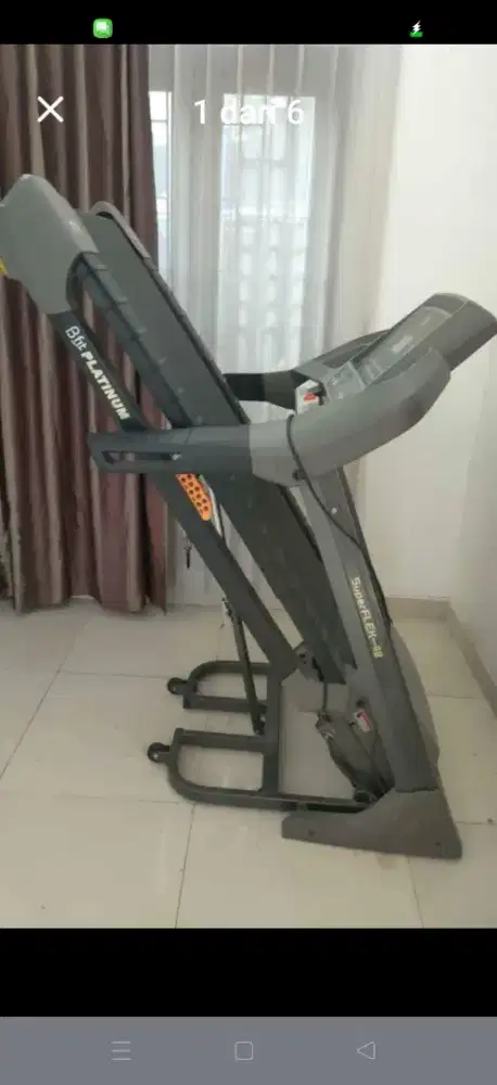 Treadmil Bfit platinum super flex-48