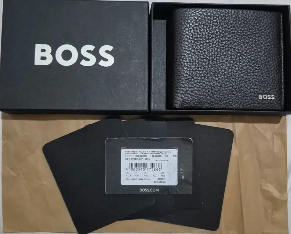 Boss New Crosstown 4ccC full leather