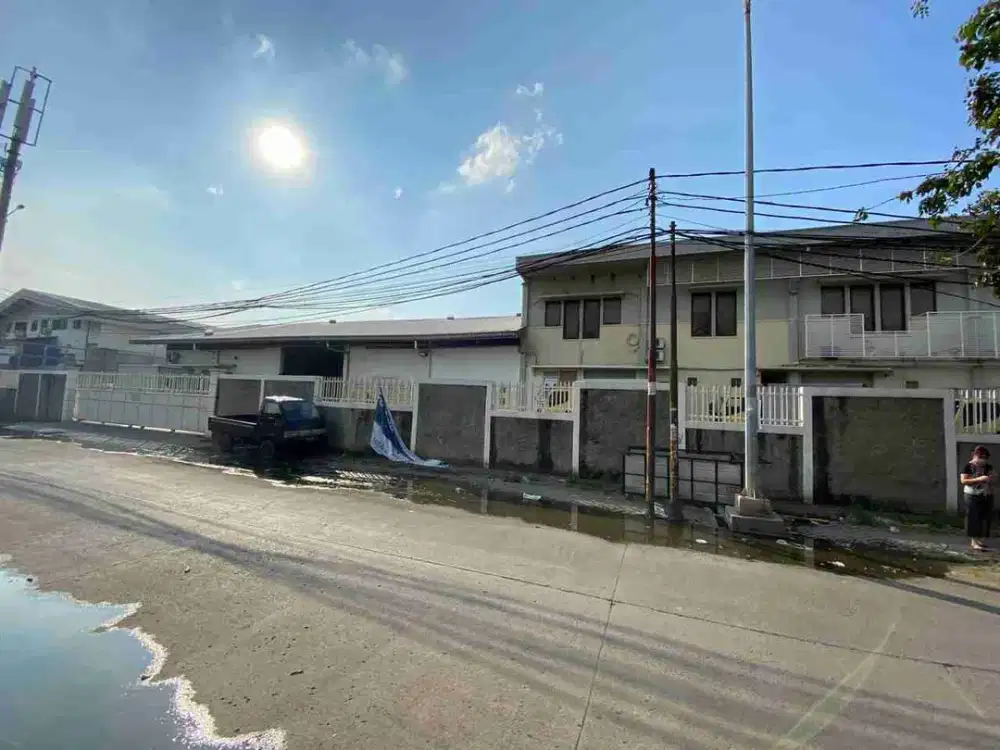 Gudang n kantor di sunter luas 3200 m akses container