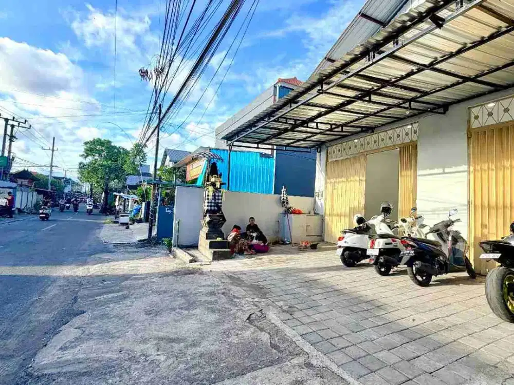 Di jual gudang jalan Tukad Pancoran , Panjer , Denpasar, Bali