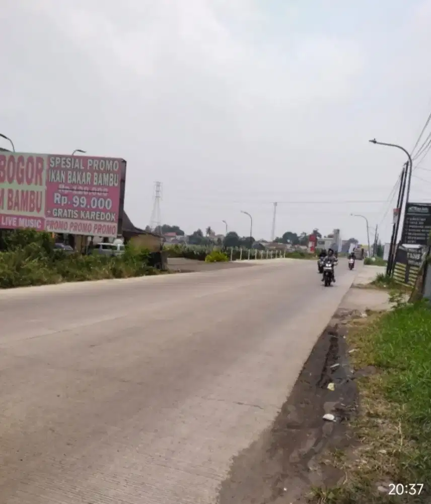 Jual tanah Jalan Raya Dramaga