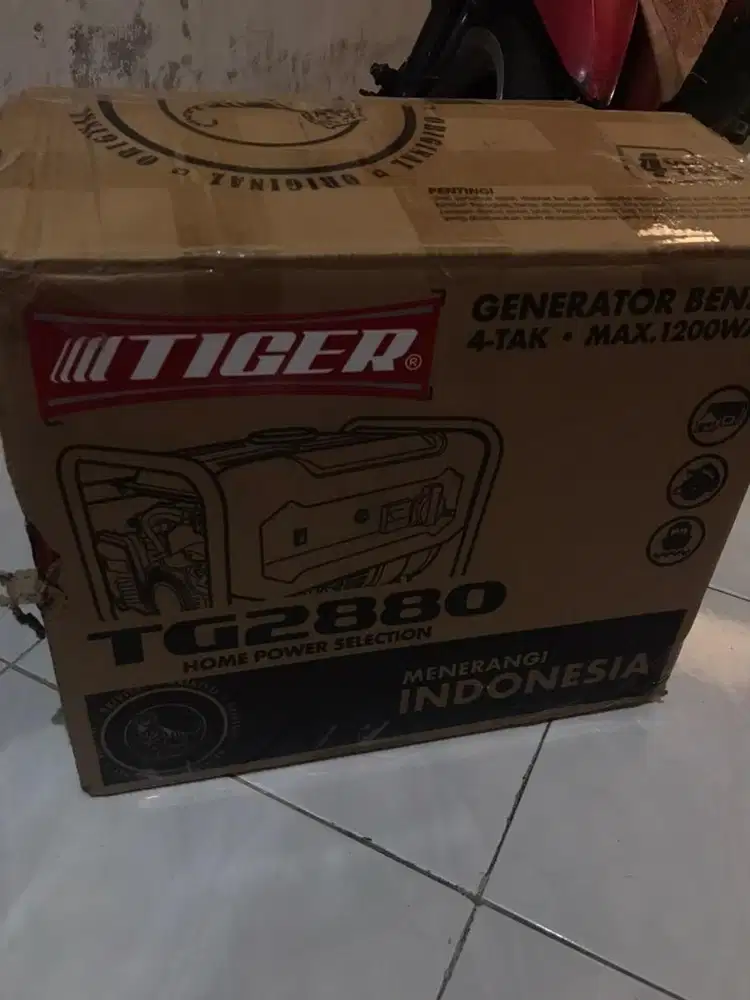 Mesin genset tiger