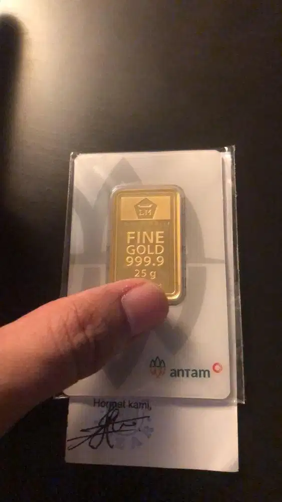 Jual BU Emas Antam 25 gram